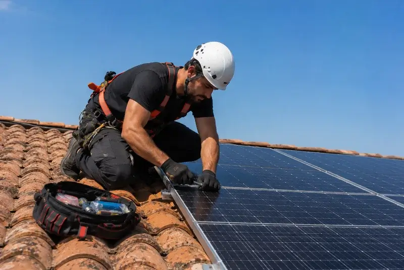 Maintenance et monitoring de panneaux solaires à Alos