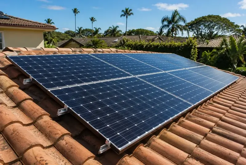 Installation de panneaux solaires à Alos